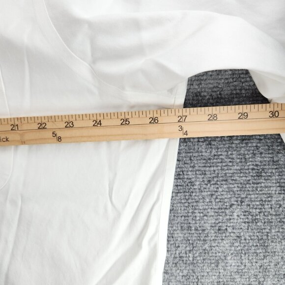 Brooks Brothers All Cotton Point 17 33 Traditional Non-Iron White Button Up Men - Picture 13 of 16